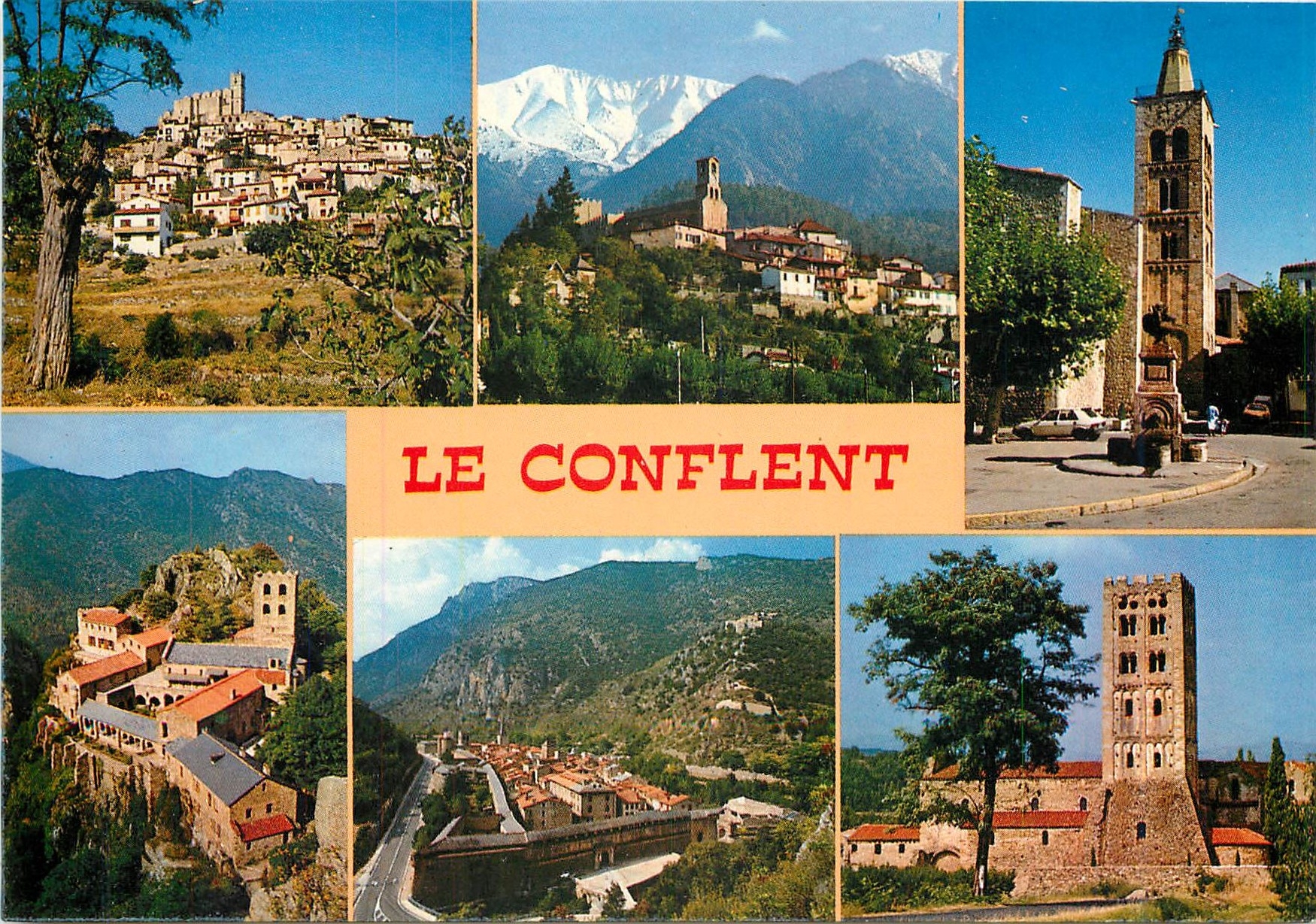 CPM Le Conflent Pyr Or Village d'Eaus Vernet Prades 