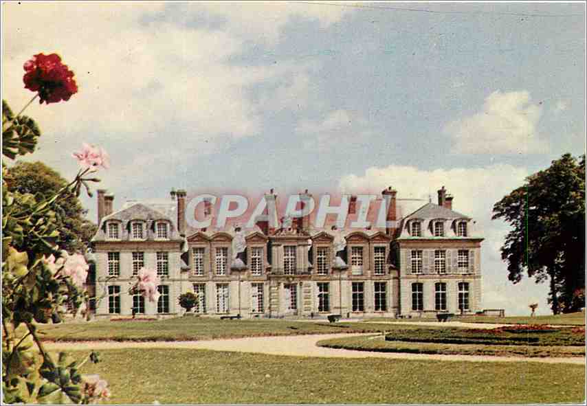 CPM Chateau de Thoiry en Yvelines le chateau domine ses Jardins a la francaise 