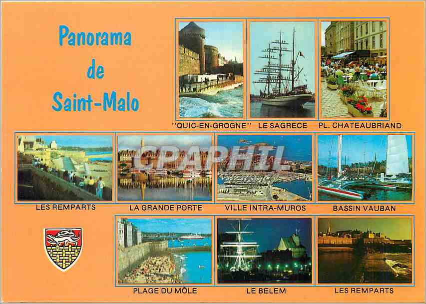 CPM Panorama de Saint Malo 