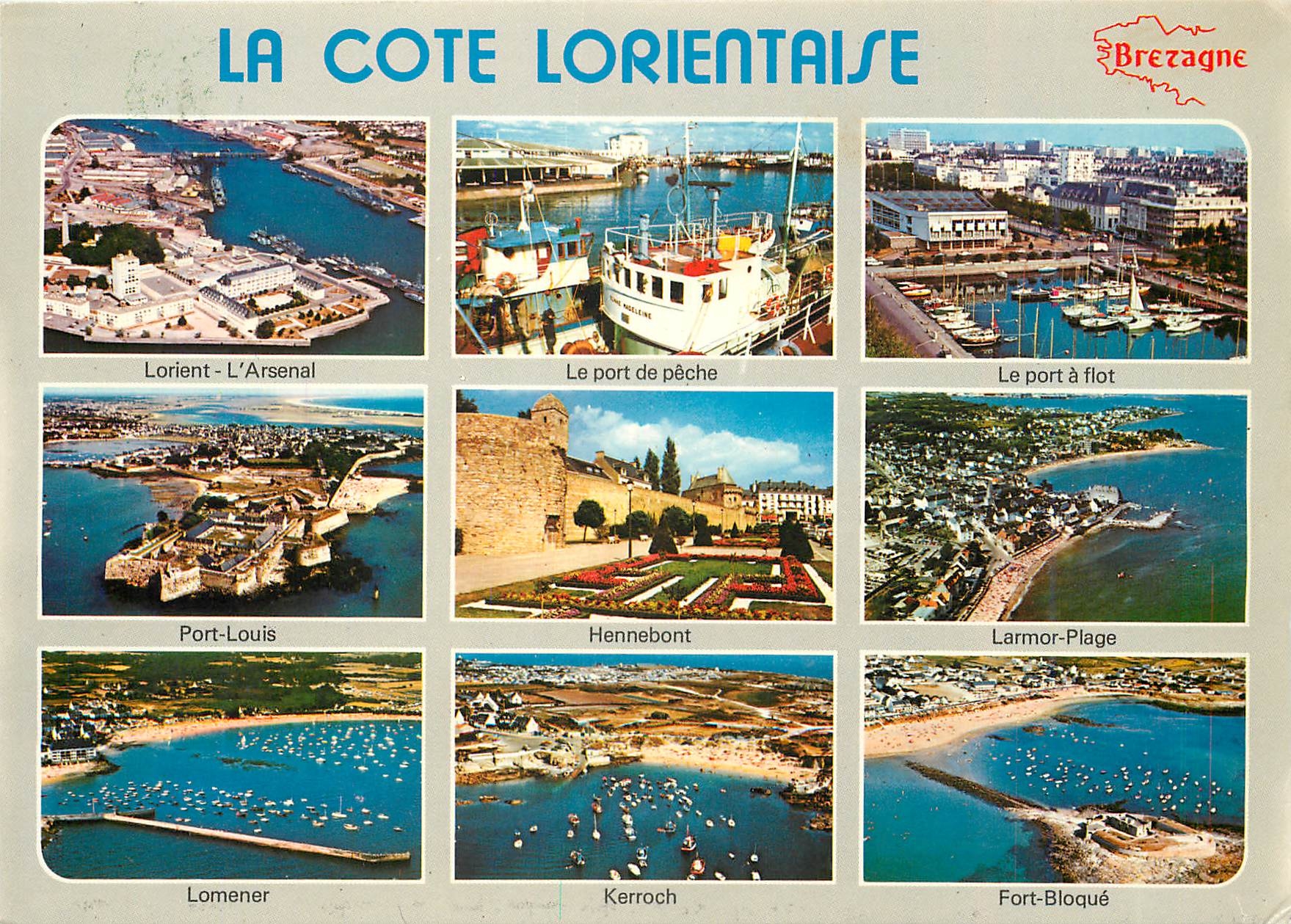 La Côte Lorientaise — Brezagne — Éditions d'Art 'Jack' 50