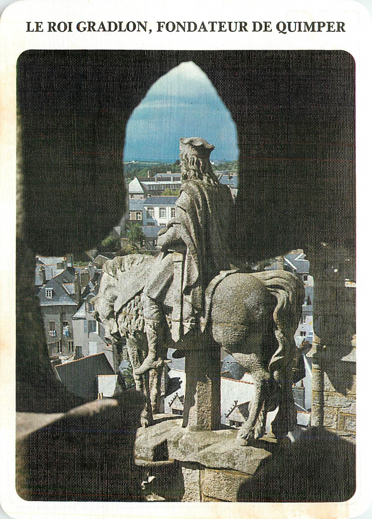 CPM Le Roi Gradlon Fondateur de Quimper 