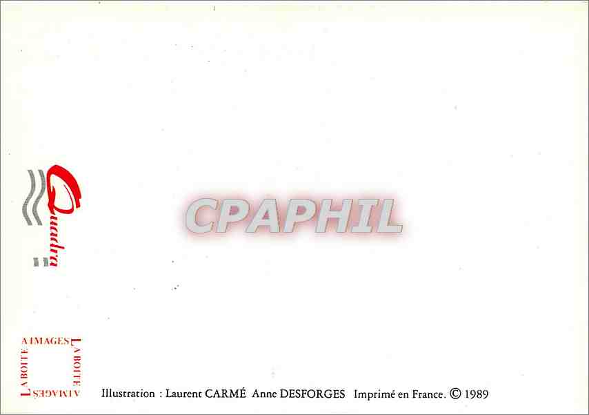 CPM Joli Noel  — Rückseite