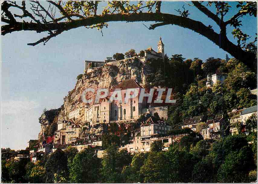 Rocamadour (Lot) — Lieu de pèlerinage célèbre depuis le Moyen Âge — Photo J.D. Suchazol