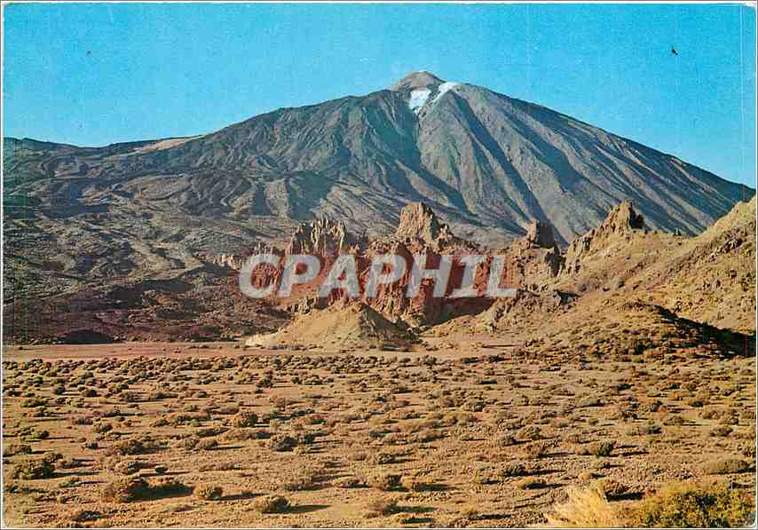 CPM Tenerife El Teide Vallee d'Ucanca a la tombee du jour 