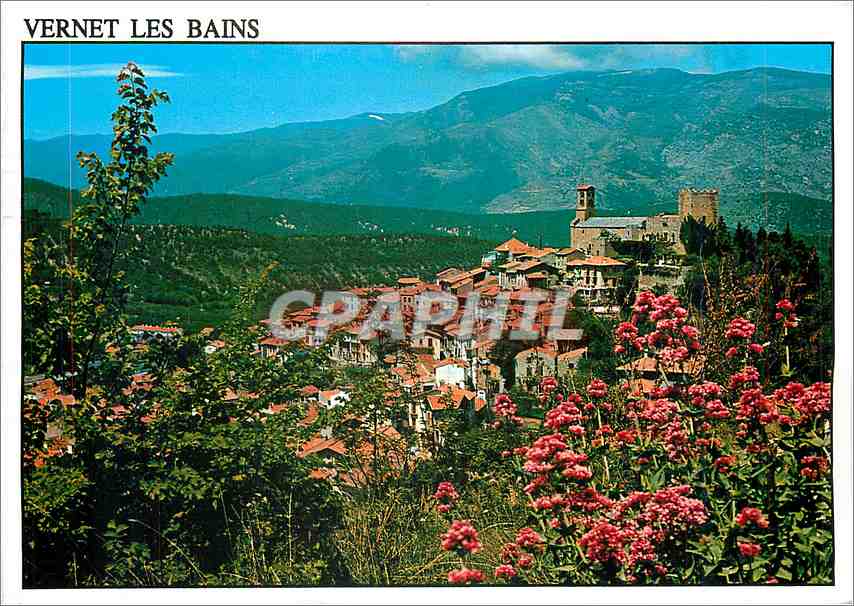 CPM Vernet les Bains Station climatique et thermale d'ete et d'hiver 