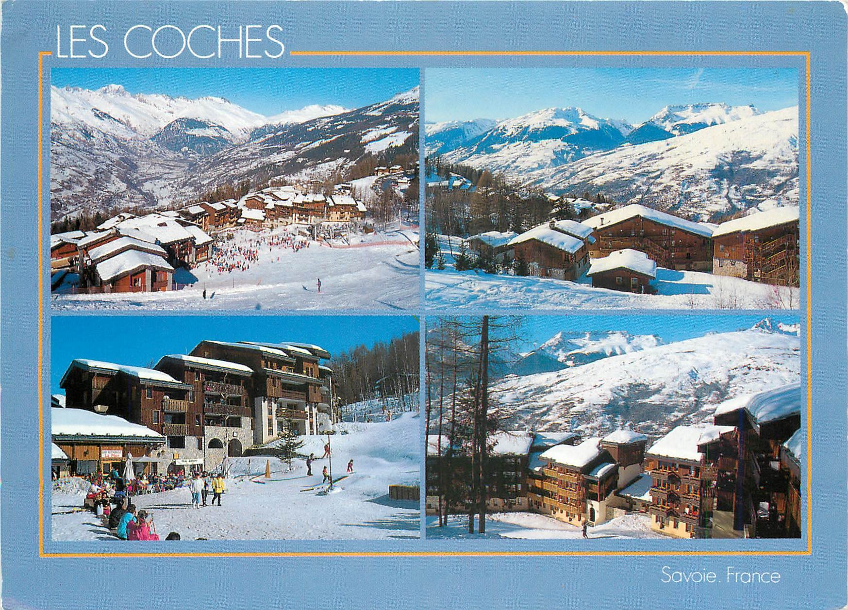 CPM Les Coches Savoie France 