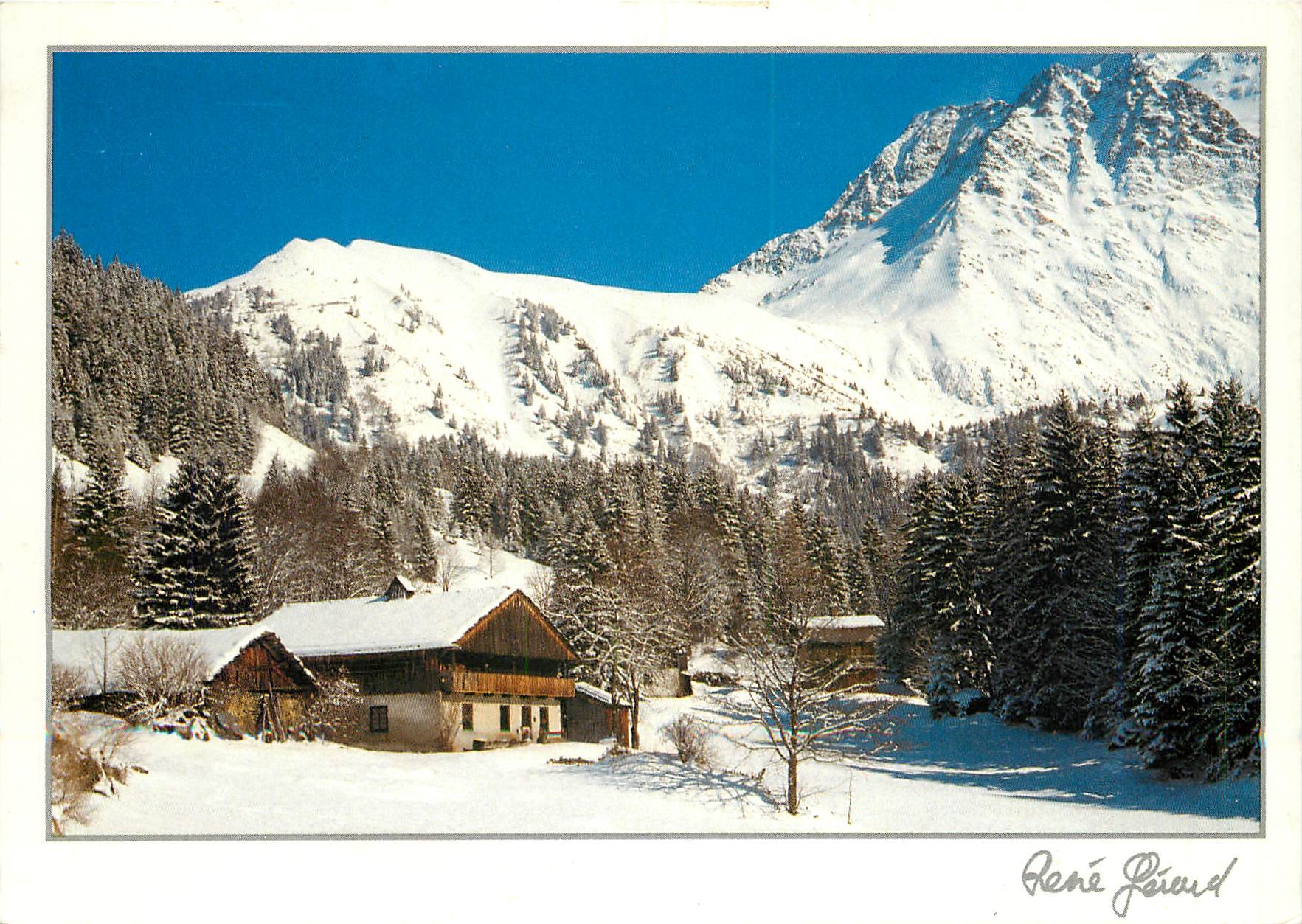 CPM Images de Chez nous Le hameau sous la neige 