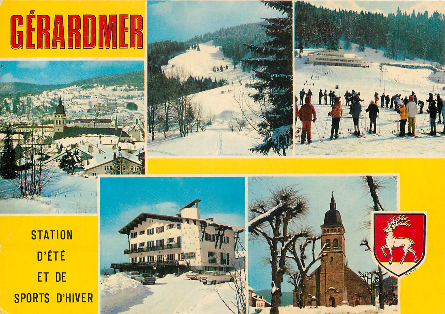 CPM Gerardmer Station d'ete et de Sports d'hiver 