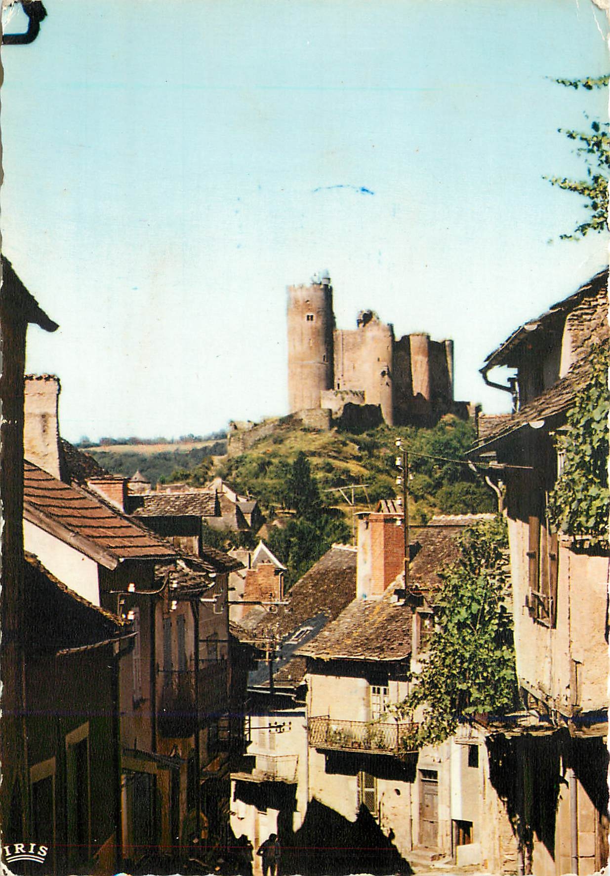 CPM Najac Le chateau chef d'ceouvre de l'art militaire du XIII sicle 