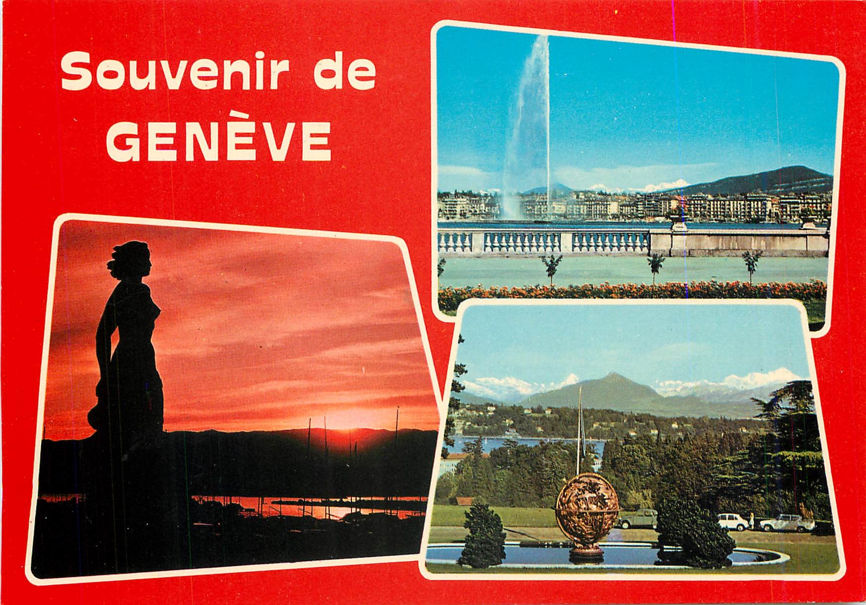 CPM Souvenir de Geneve 