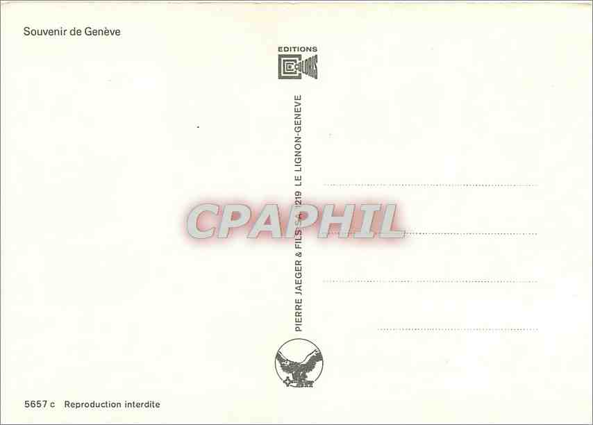 CPM Geneve  — Verso