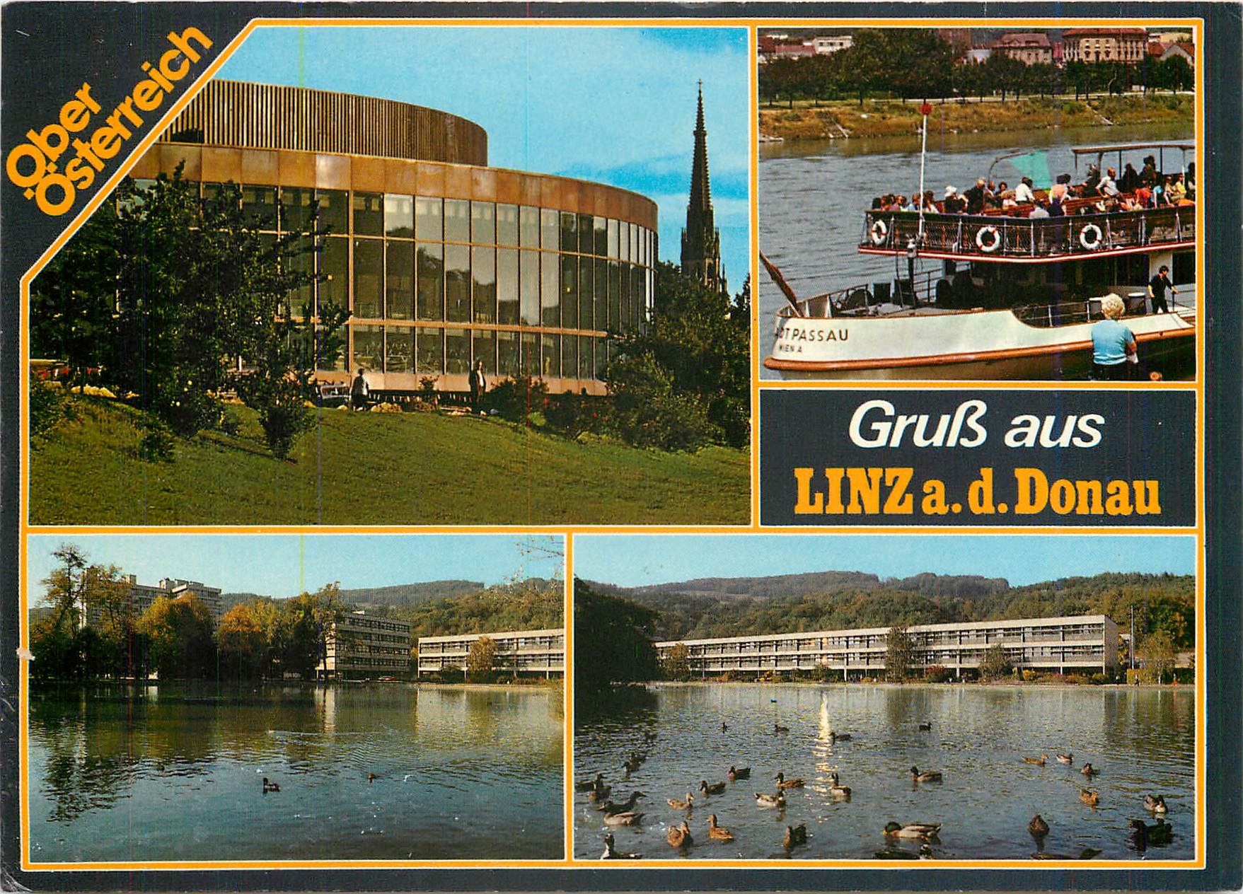 CPM Ober Osterreich Gruss aus Linz ad Donau 