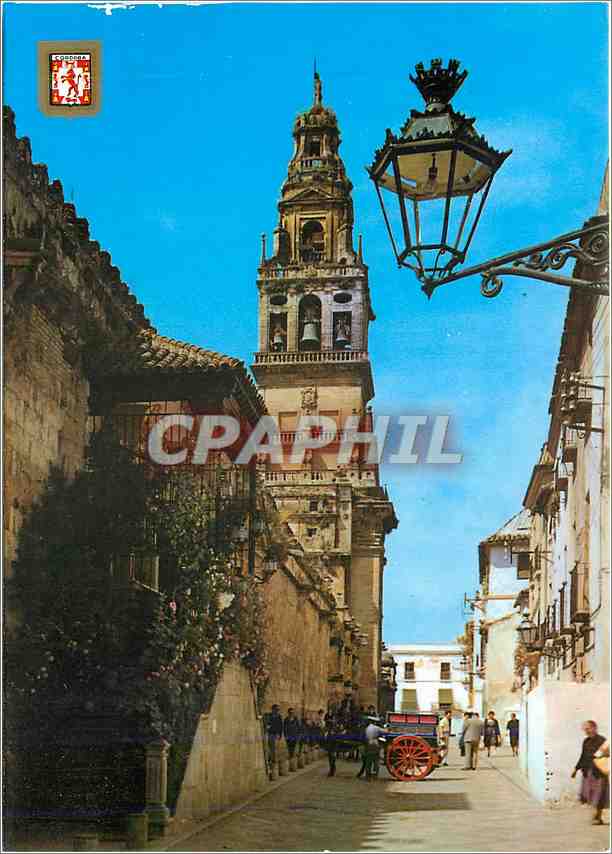 CPM Cordoba VIerge des faroles et Clocher de la Mezquita 