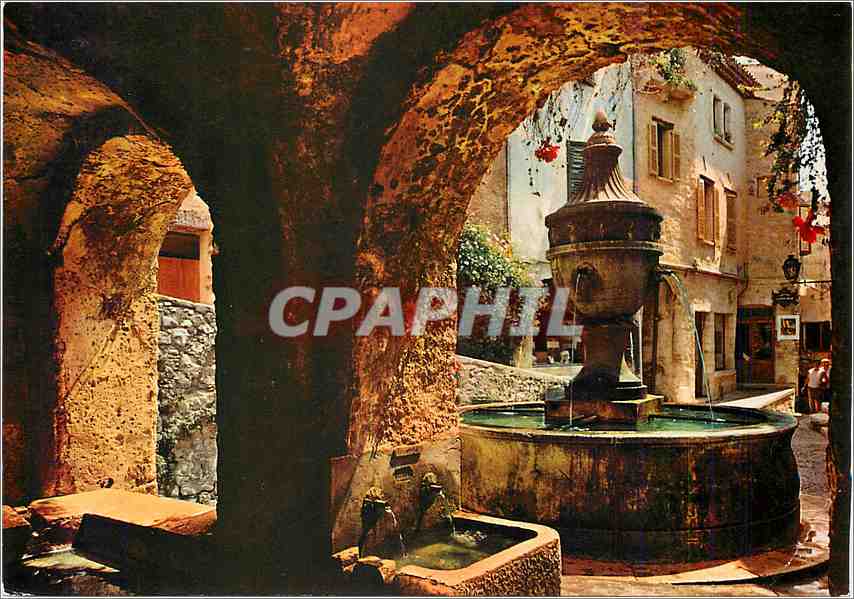 CPM Saint Paul Alpes Maritimes La Fontaine Provencale 