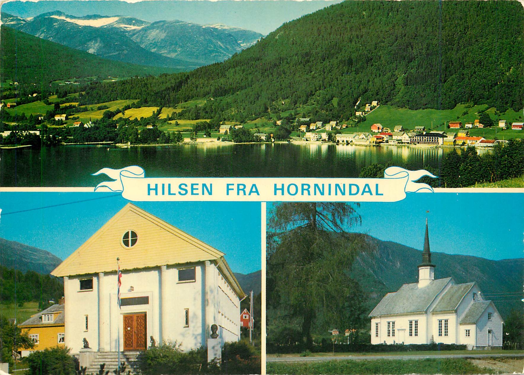 CPM Hilsen Fra Hornindal Norway Views from Grodas Hornindal 