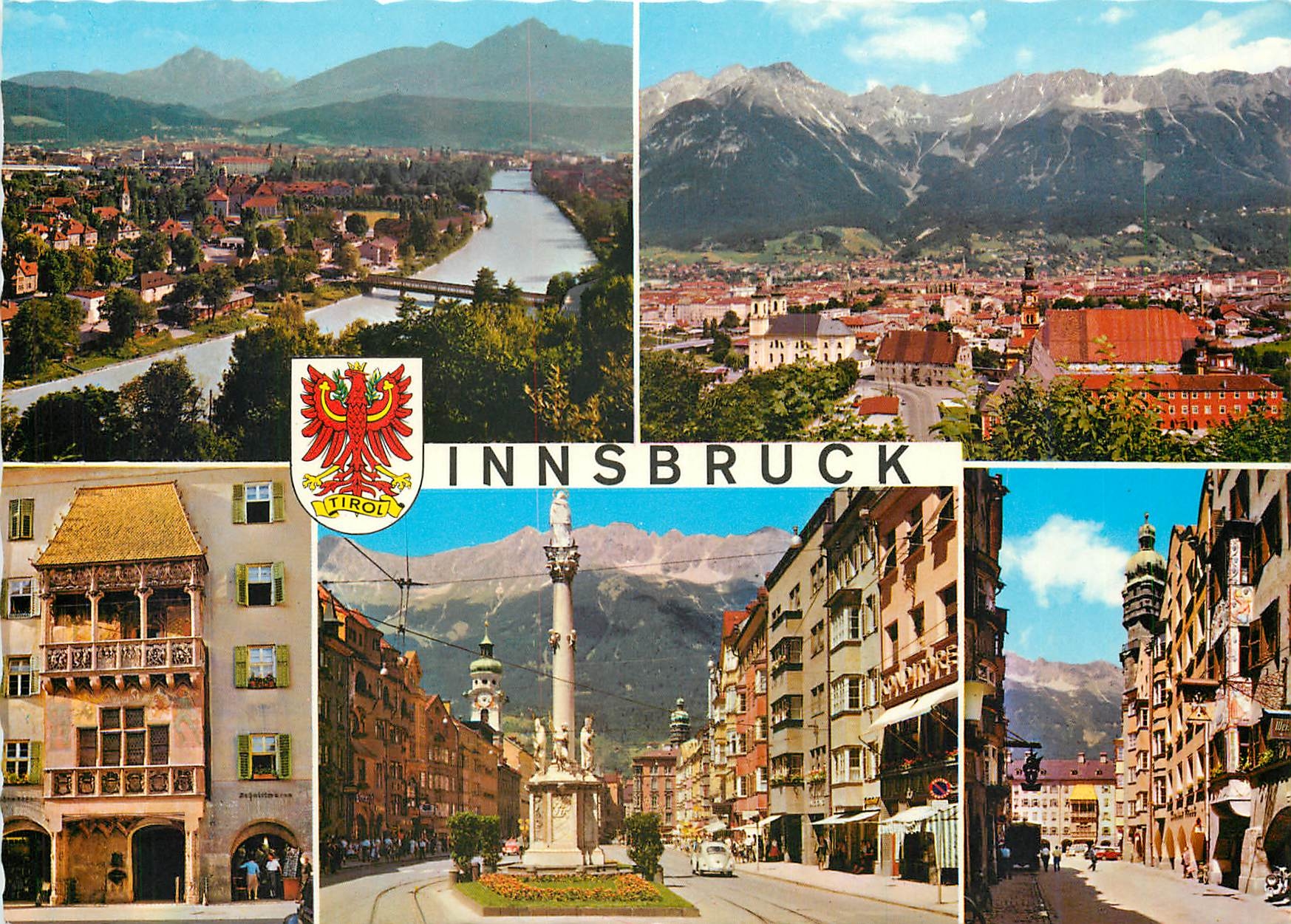 CPM Innsbruck Innsbruck mit Serles 