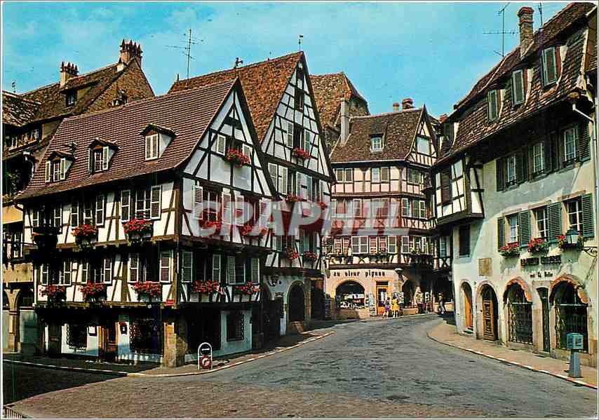 CPM Colmar Alsace Le vieux Colmar la rue des Marchands 