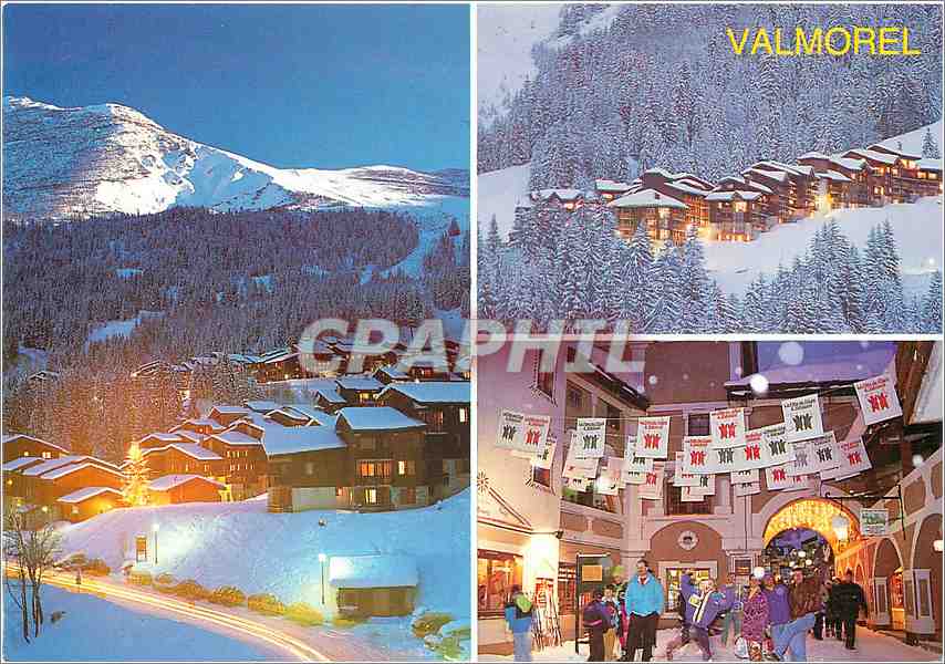 CPM Valmorel Savoie France 