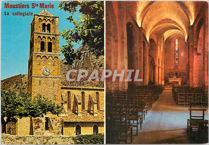 Moustiers Sainte-Marie — La collégiale — Oiseleur & Adia