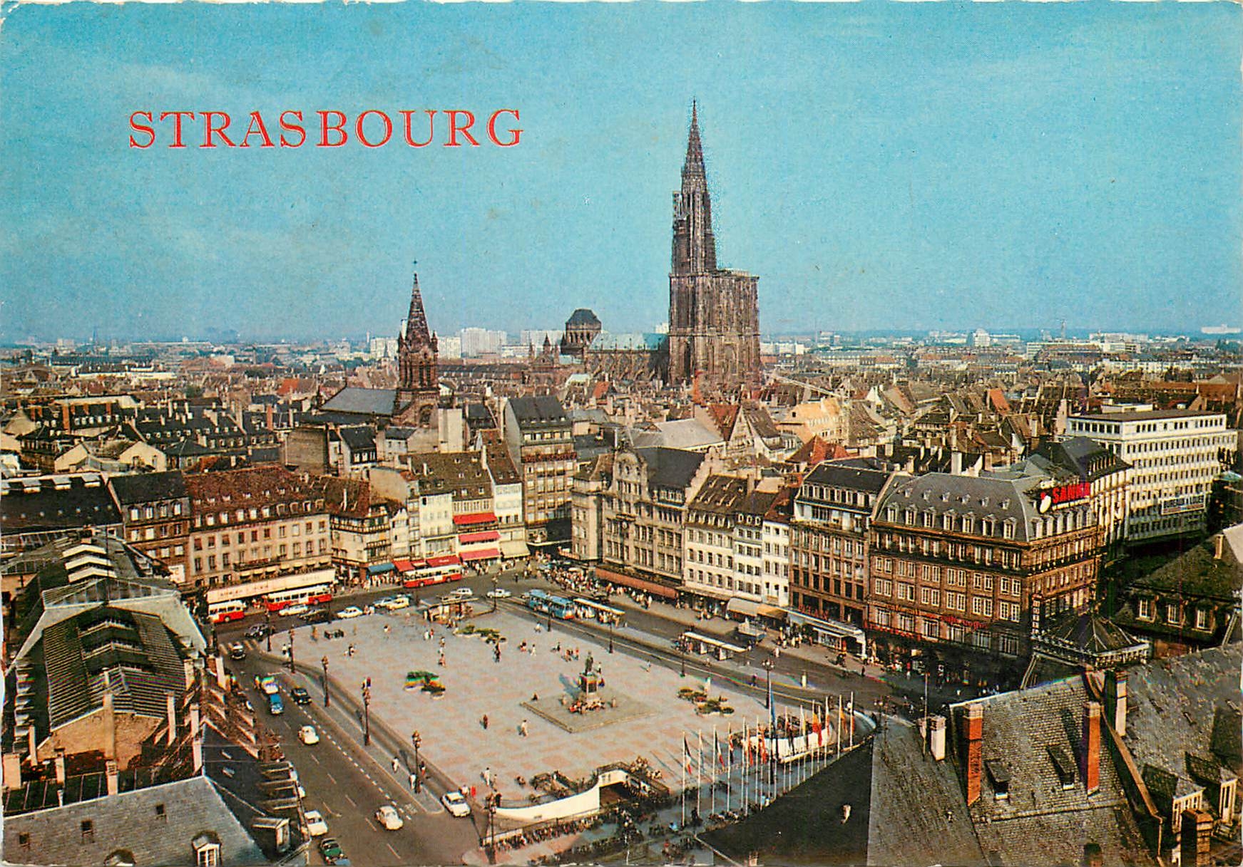 CPM Strasbourg Bas Rhin La Place Kleber 