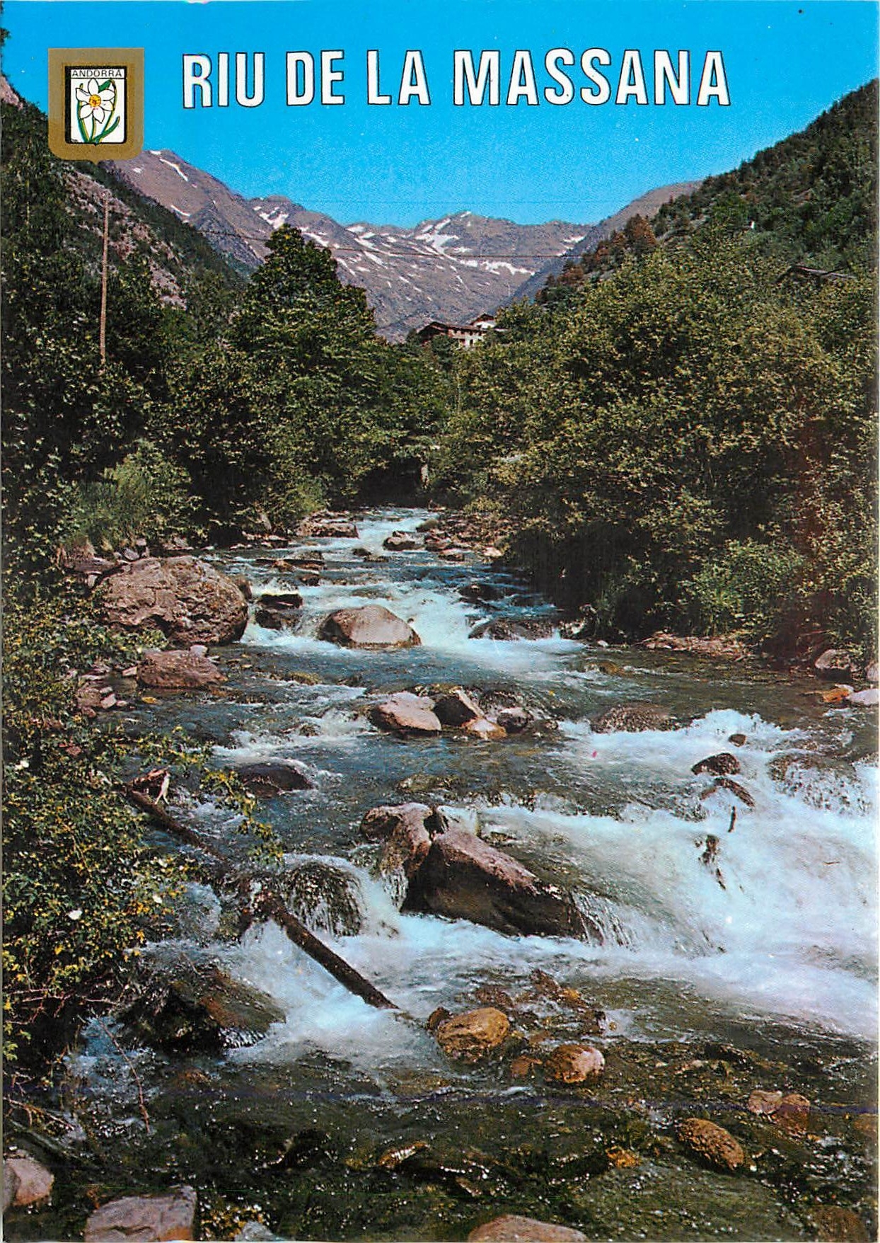 CPM Valls d'Andorra La Massana Paisage 