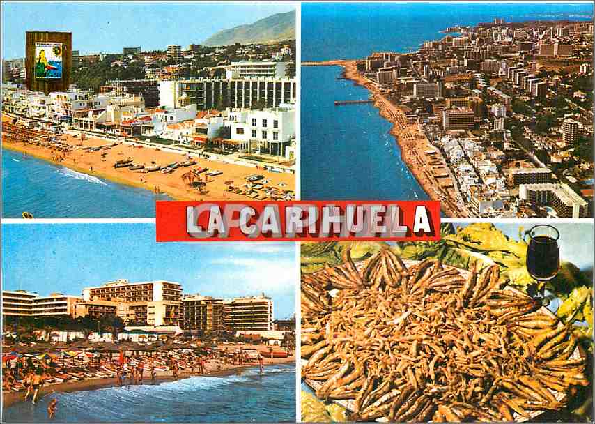 CPM Torremolinos Costa del Sol Divers aspects de la Carihuela 