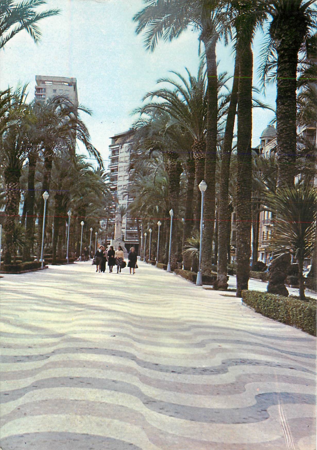 CPM Alicante Promenade de l'Esplanade d'Espagne 