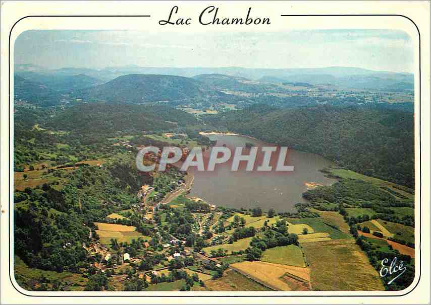 CPM Lac Chambon vue generale 
