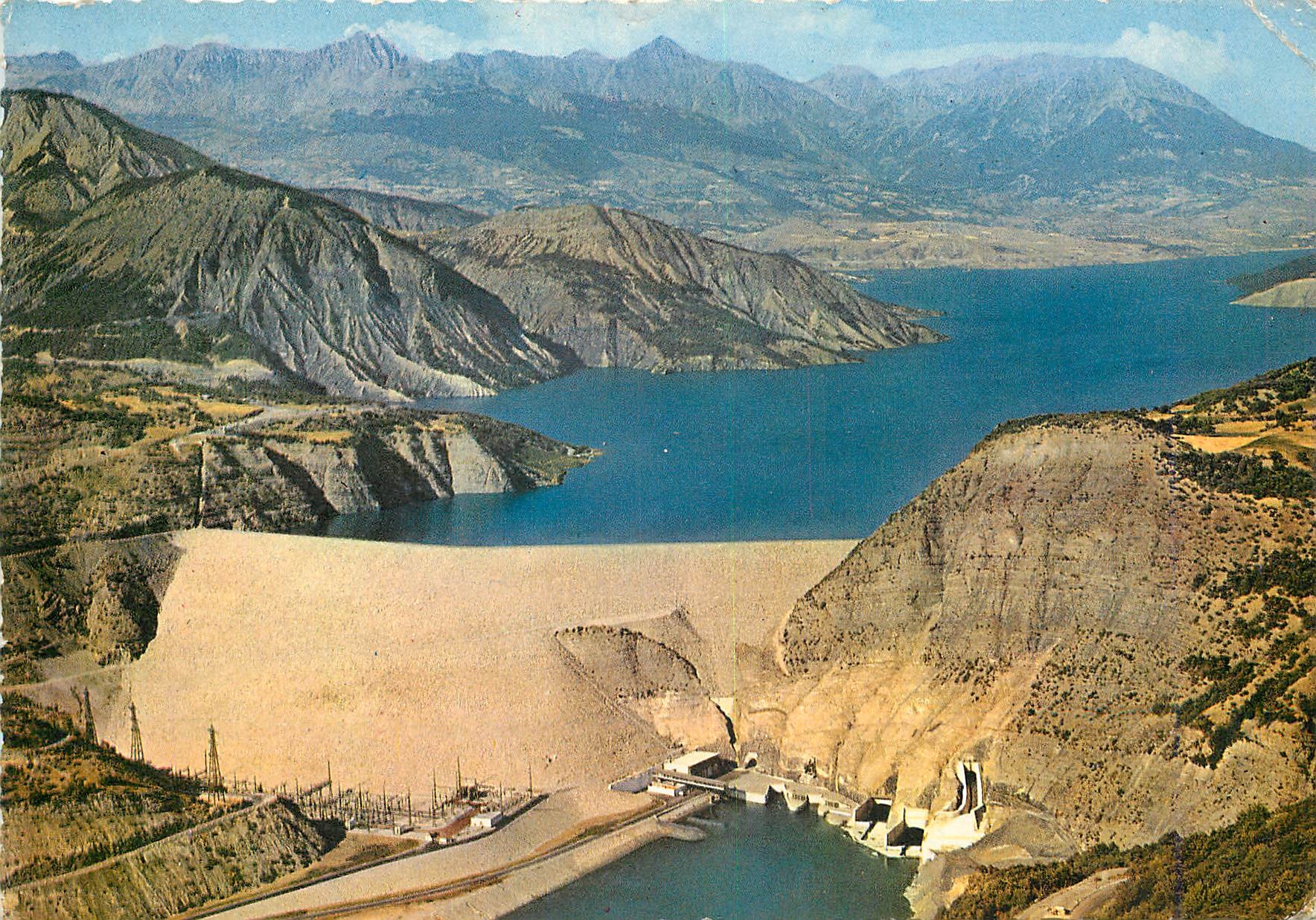 CPM Haute Vallee de la Durance barrage et lac de Serre Poncon 