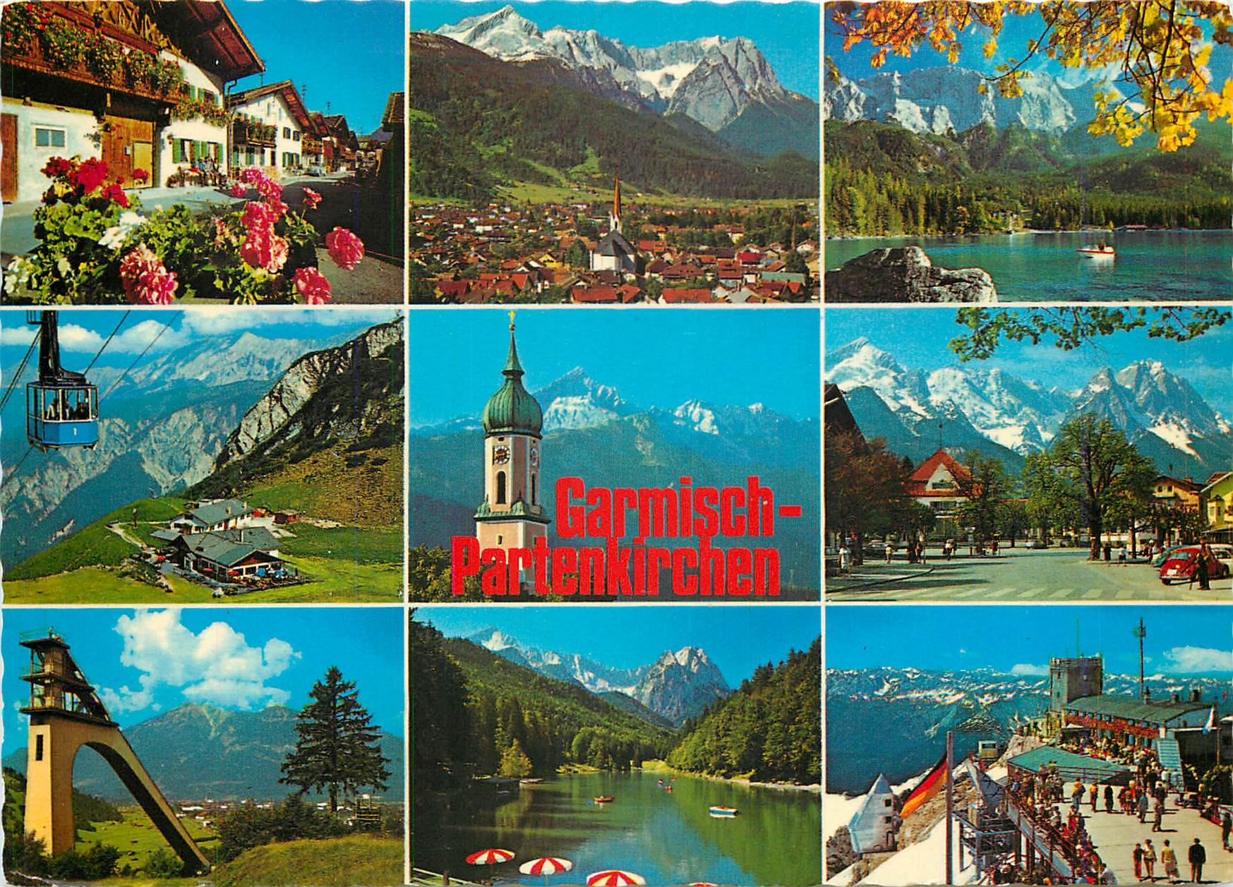 CPM Garmisch Partenkirchen Oberbayern Heiklimatischer Kurort 