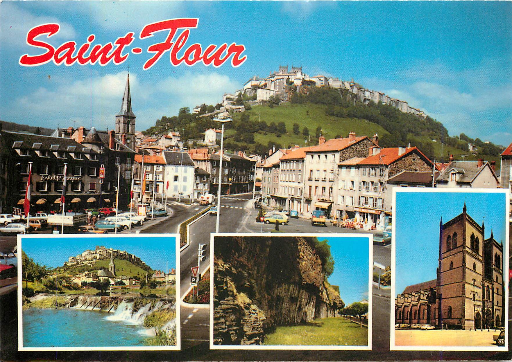 CPM St Flour Cantal 