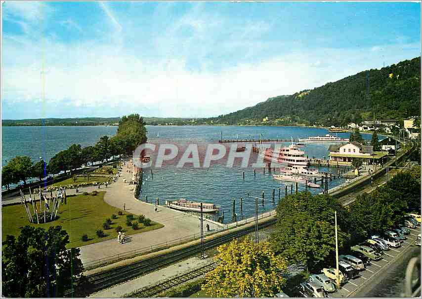 CPM Bregenz Hafen mit Blumenmolo 
