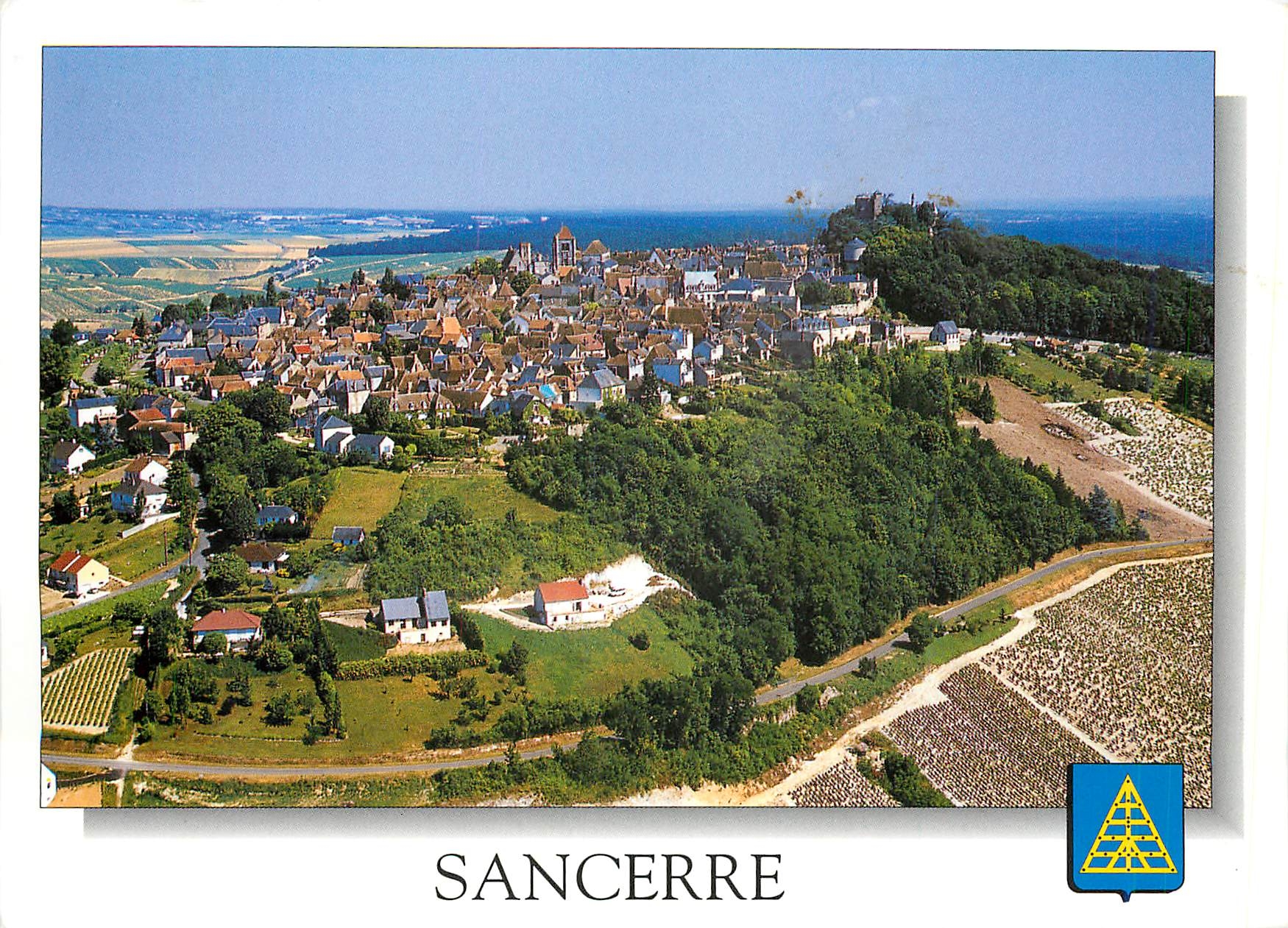 CPM Sancerre Cher Vue generale 