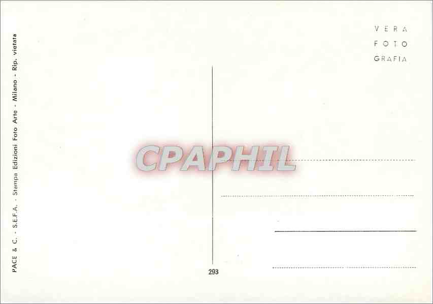 CPM Milano Castello Sforresco  — Rückseite