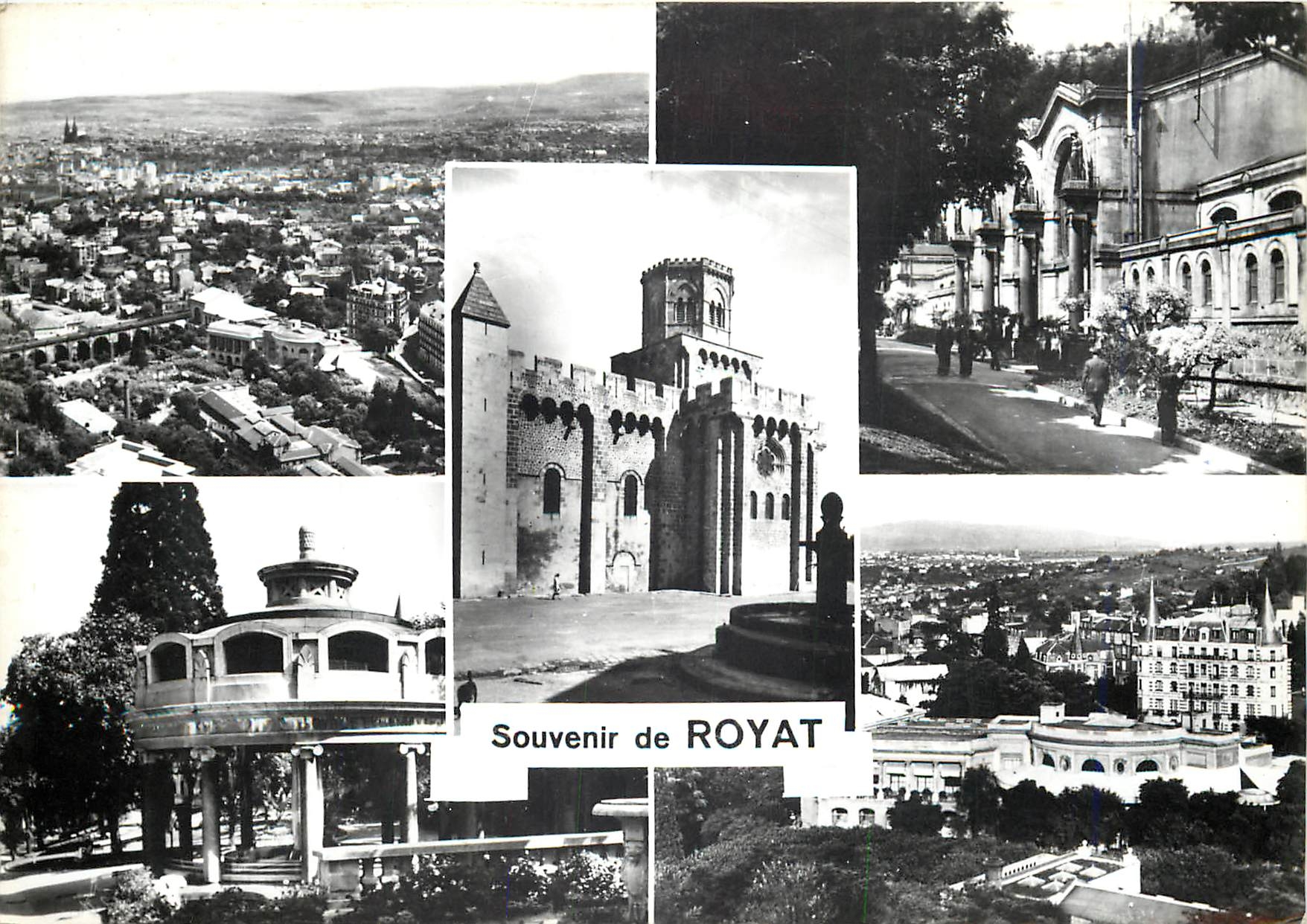 CPM Royat Puy de Dome Vue generale Etablissement Thermal 