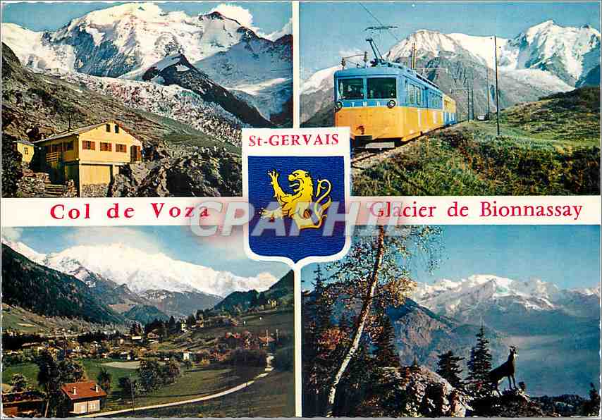 St-Gervais — Col de Voza, Glacier de Bionnassay, vue générale — Lumicar