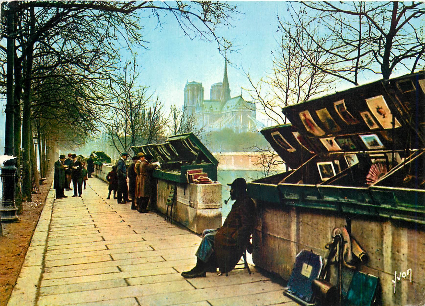 CPM Paris Les Bouquinistes du Quai de la Tournelle 