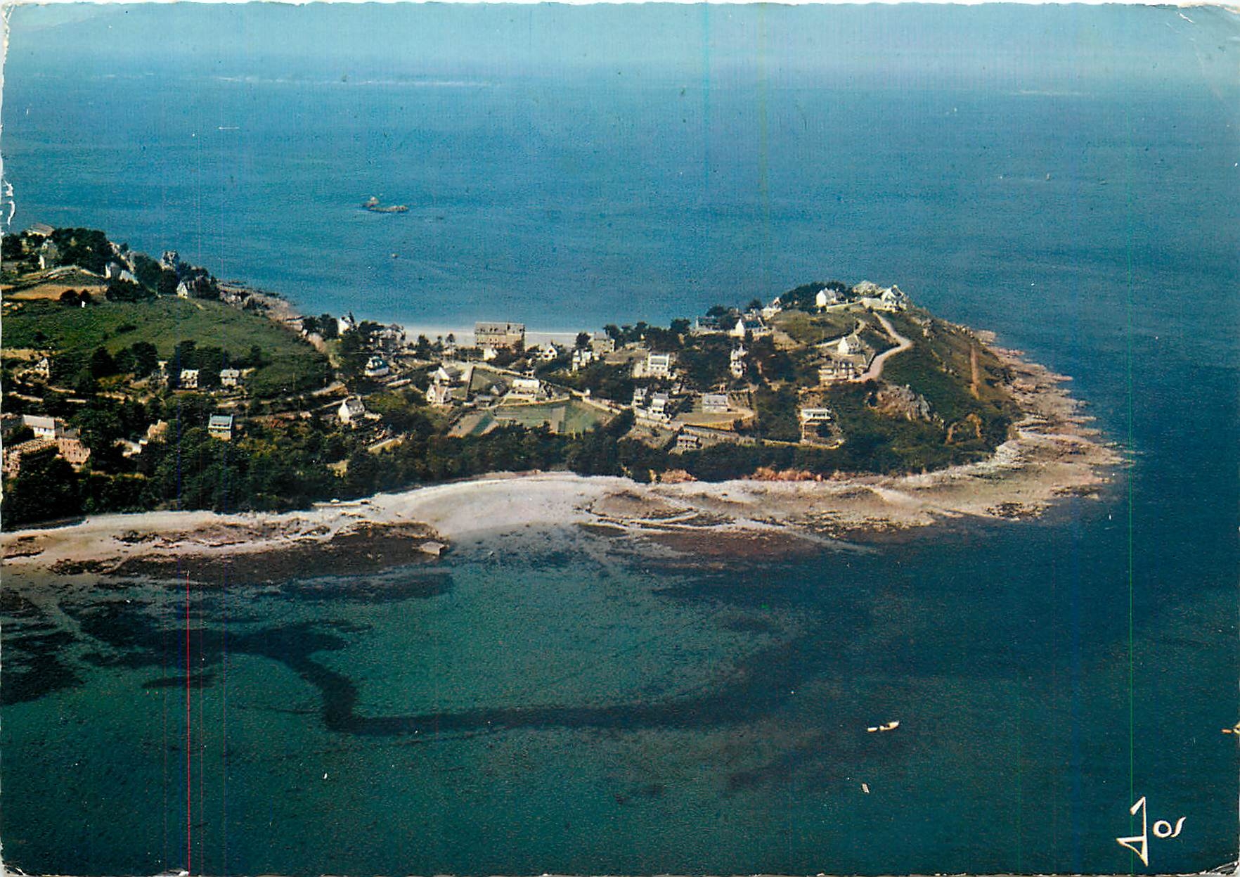 CPM Perros Guirec C du N La corniche de Trestrignel 