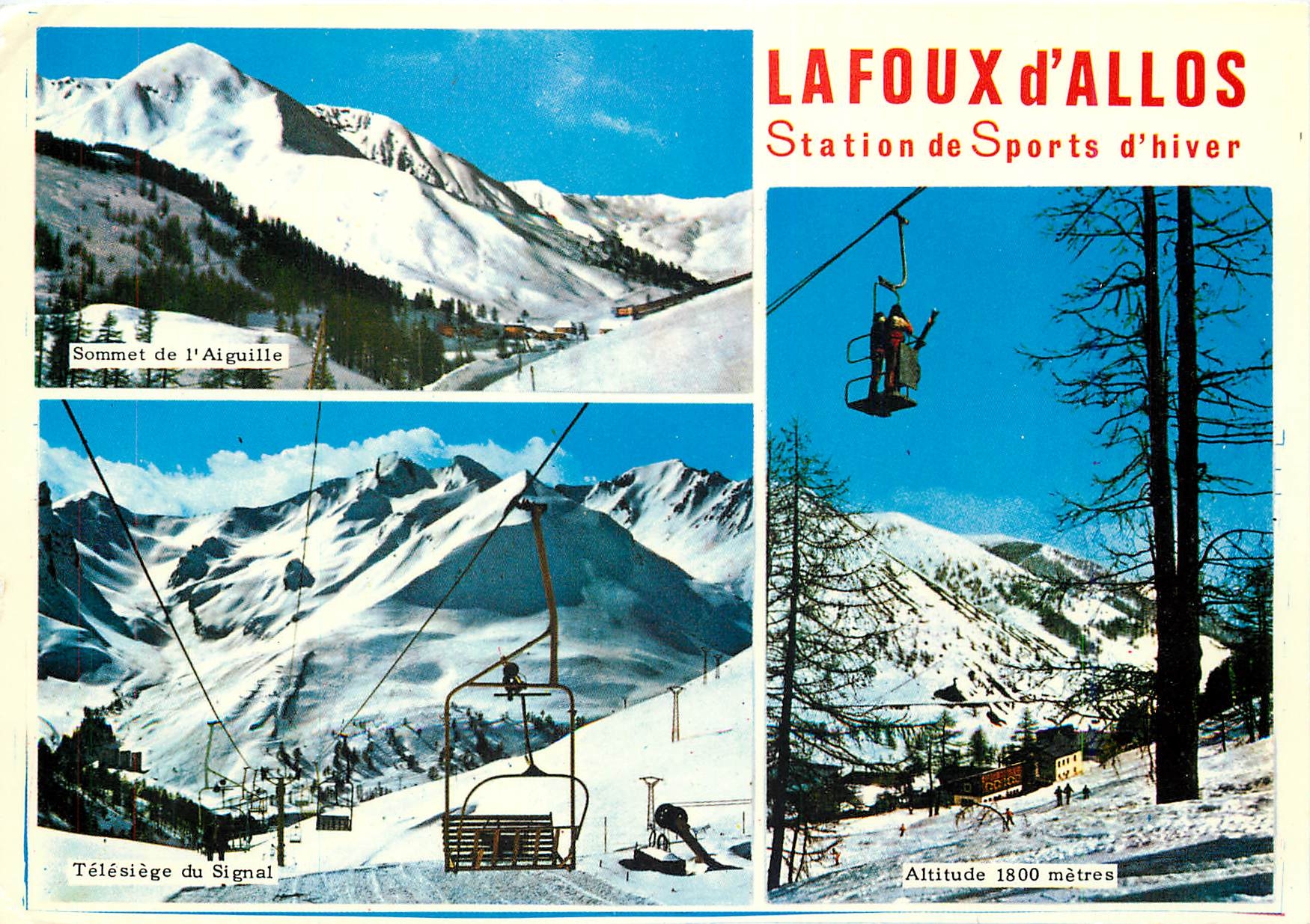 CPM La Foux d'Allos Alpes de Haute Provence 