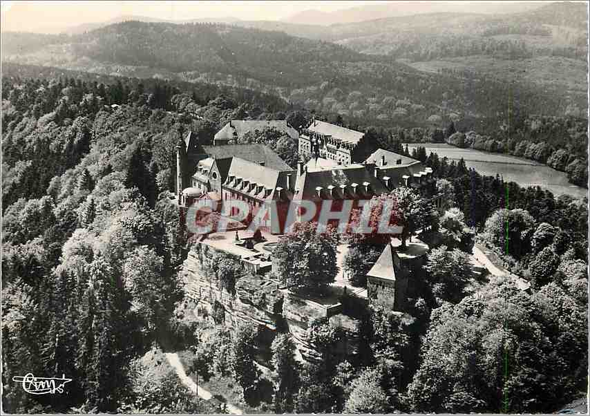 CPM Mont Ste Odile B Rhin Vue aerienne prise cote Nord Est 