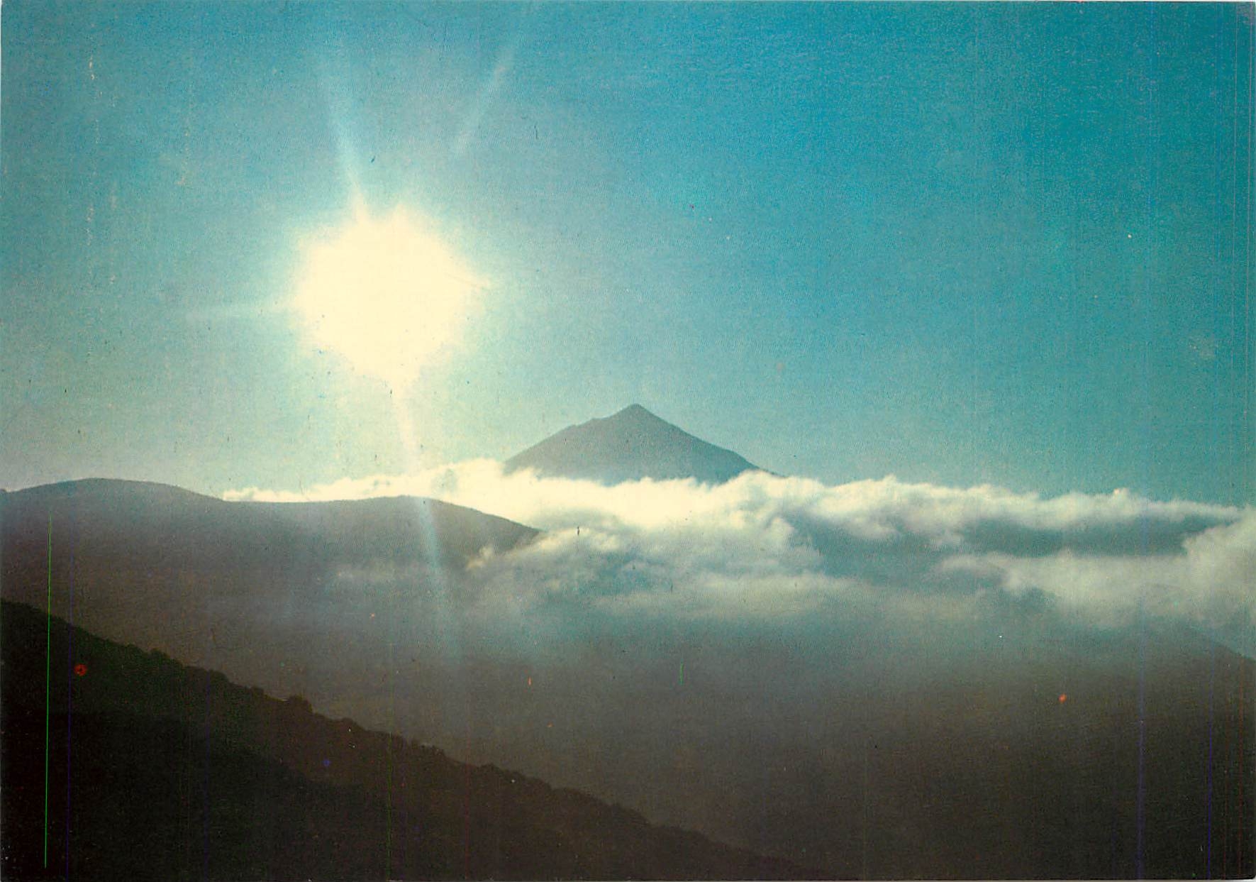 CPM Tenerife Vue du Teide a l'aube 