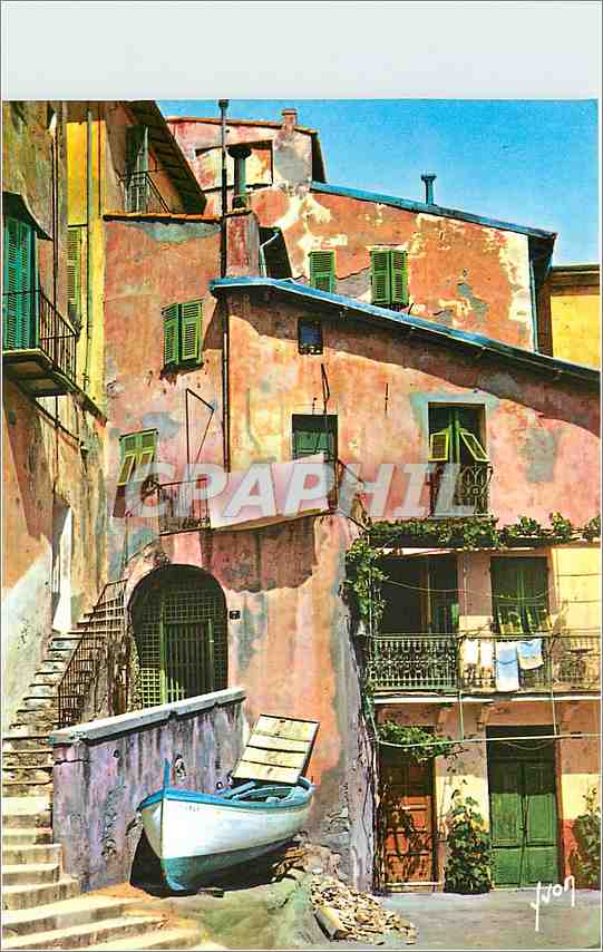 CPM Menton Alpes Maritimes Un coin du vieux Menton 