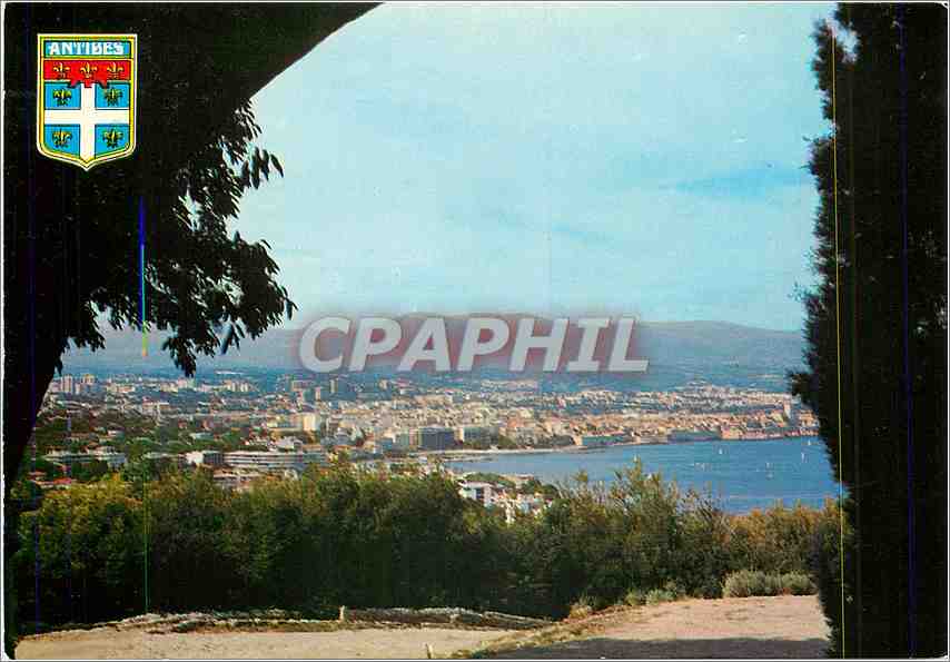 CPM Cote d'Azur Antibes Vue panoramique 