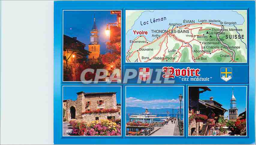 Yvoire — cité médiévale — CPAPHIL