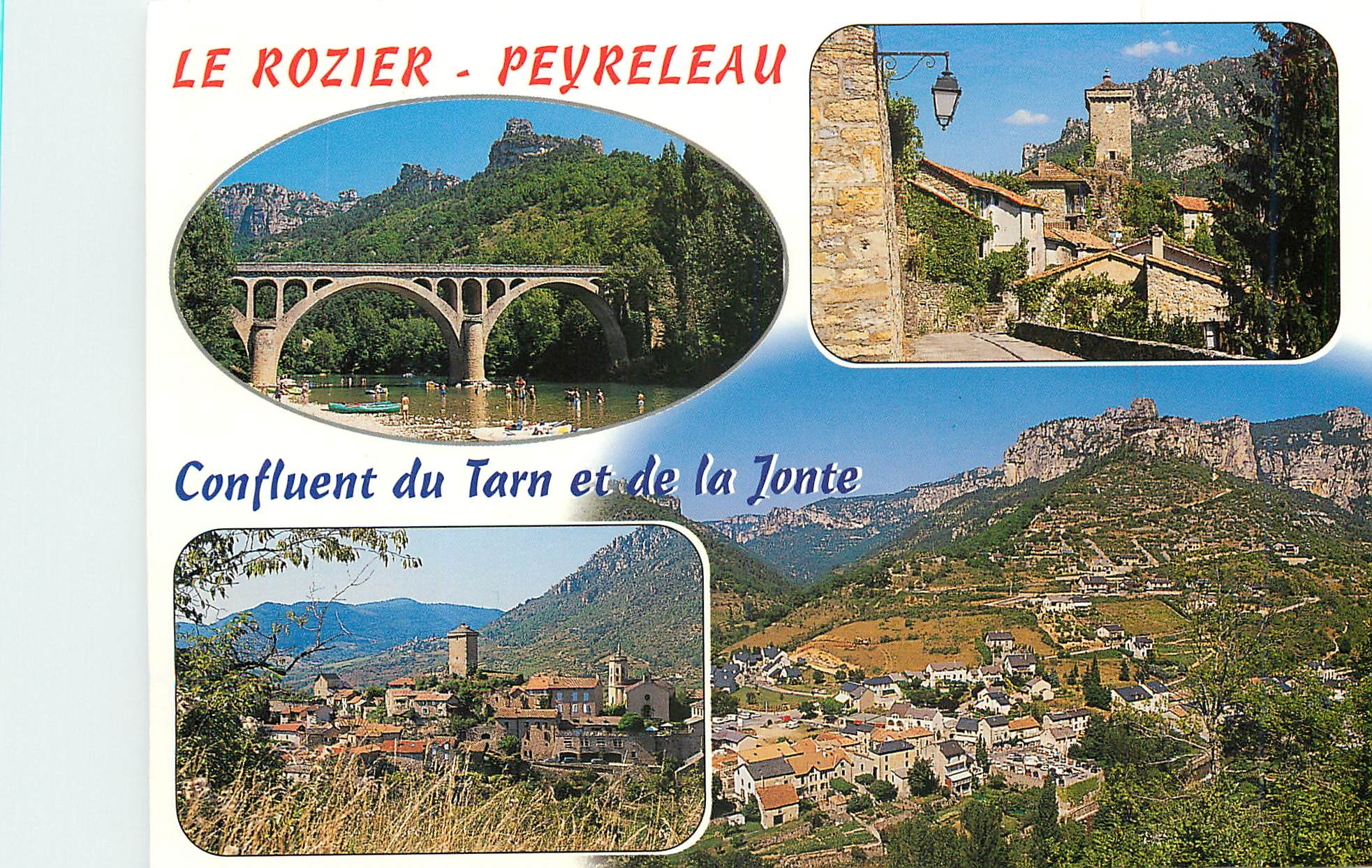 CPM Au confluent des Gorges du Tarn et de la Jonte Peyreleau Aveyron 