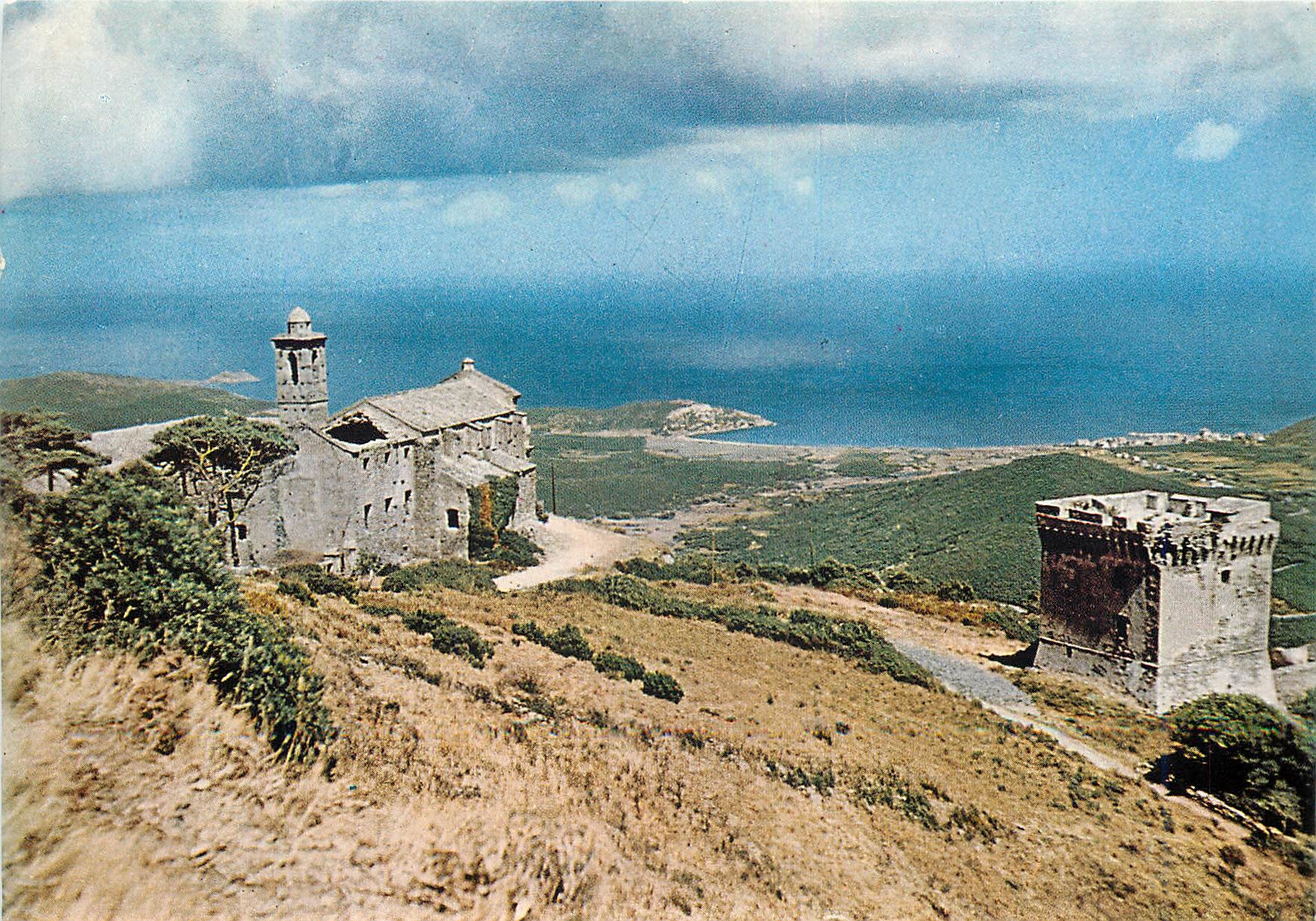 CPM Corse Ile de Beaute Rogliano Le vieux couvent et la tour Barbara da Mare 