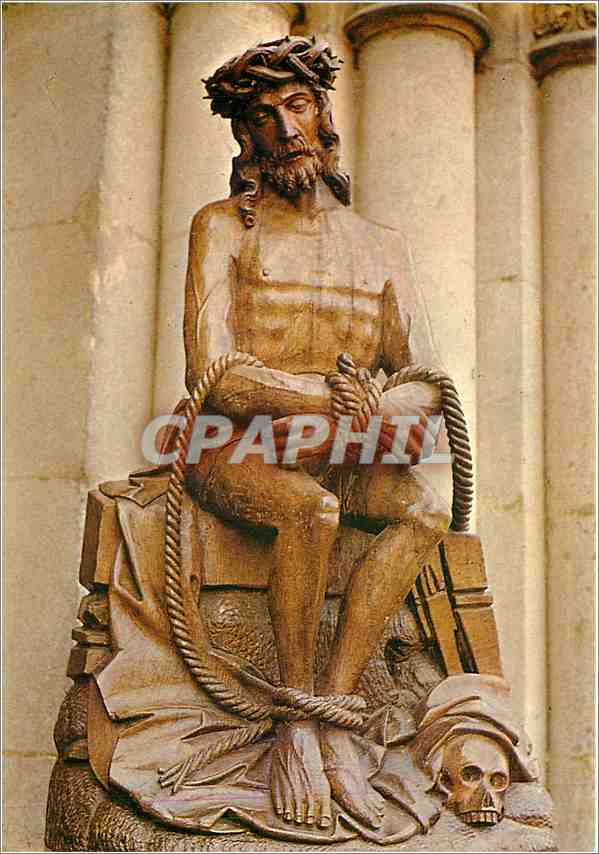 CPM Christ de Pitie Anvers Abbaye du Mont des Cats Nord 