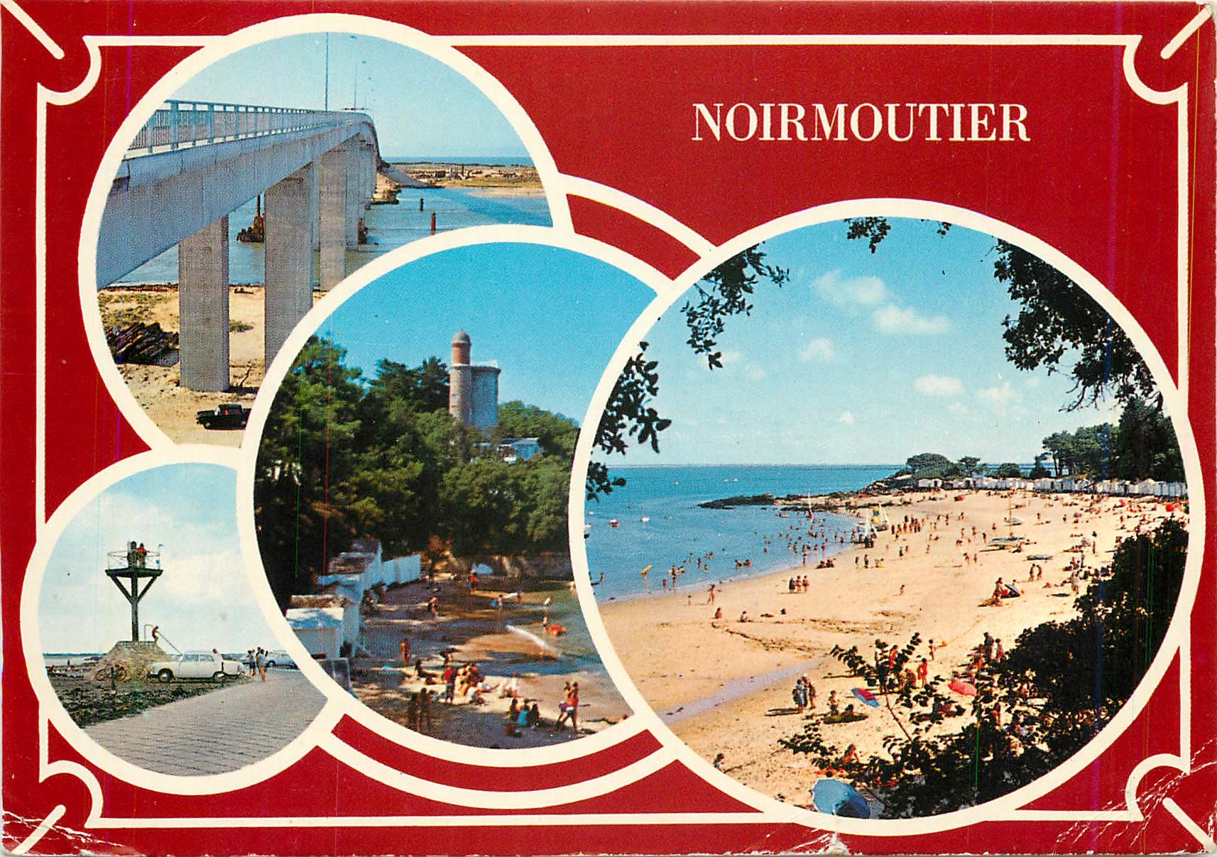 CPM Noirmoutier Plage des Dames Anse Rouge Le Gois 