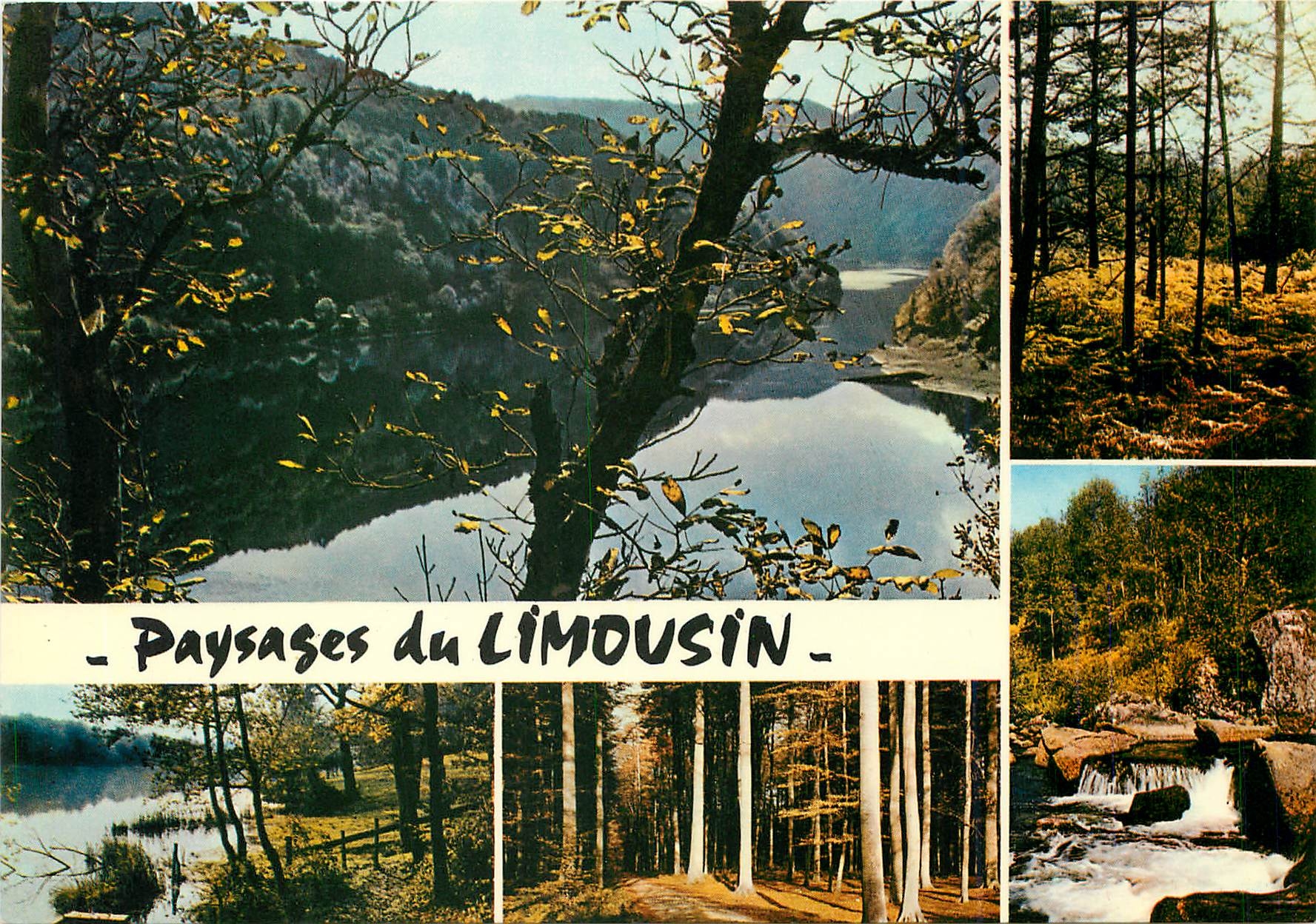 CPM Paysage du Limousin Riviere cascades et etangs 