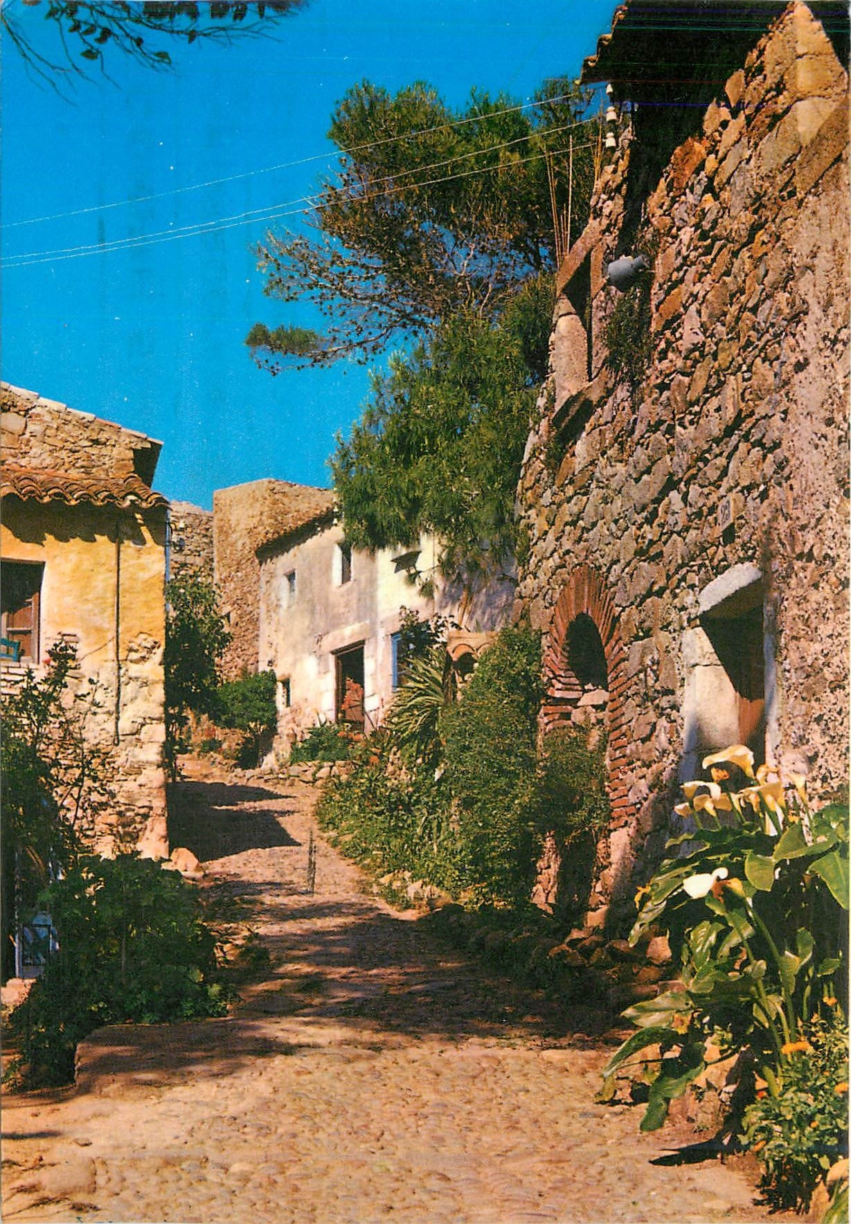 CPM Tossa Costa Brava Calle Mayor Vil la Vella 